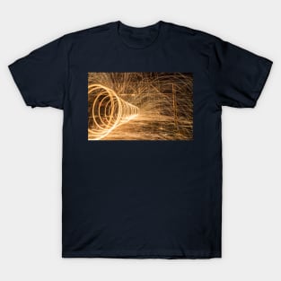 A steel wool spinning in an abandoned Yarraville warehouse T-Shirt